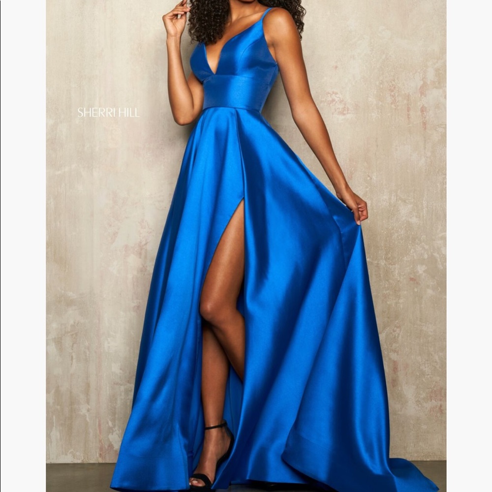 SHERRI HILL RED Prom Dress 54243 NEW